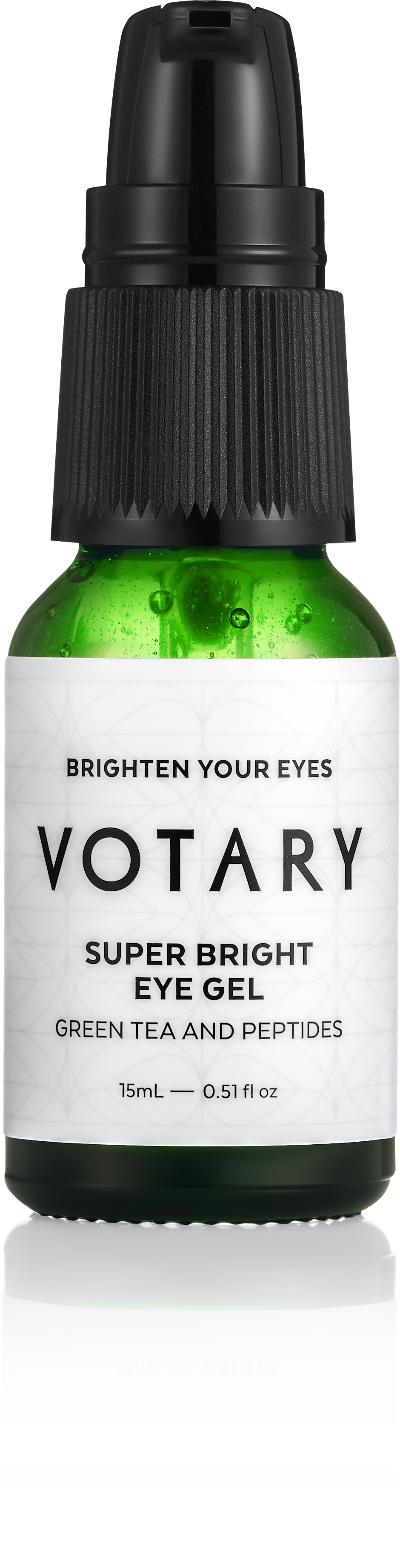 VOTARY Super Bright Eye Gel - Green Tea & Peptide