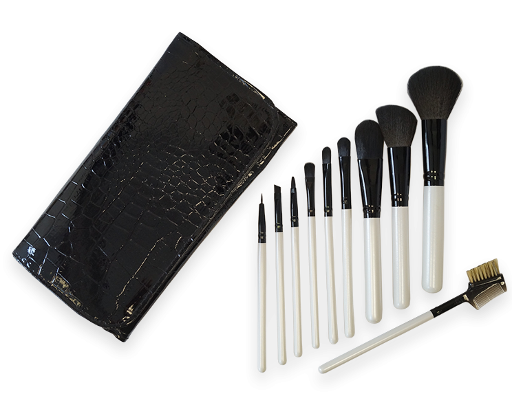 greenanker Make-up Pinsel Set 10 teilig
