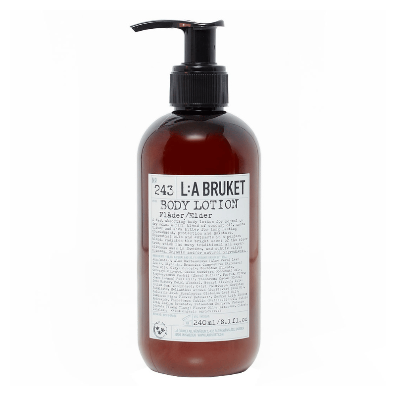 L:A BRUKET No. 243 NEW Body Lotion Elder Bodylotion