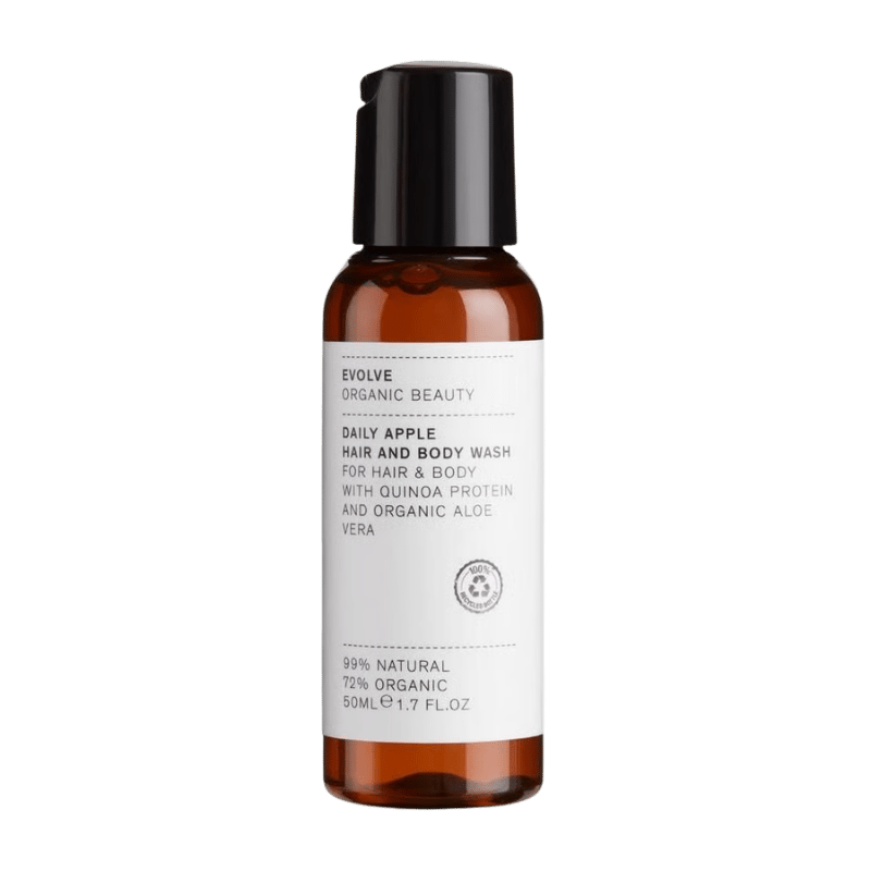 EVOLVE Organic Beauty Reisegröße Daily Apple Hair and Body Wash