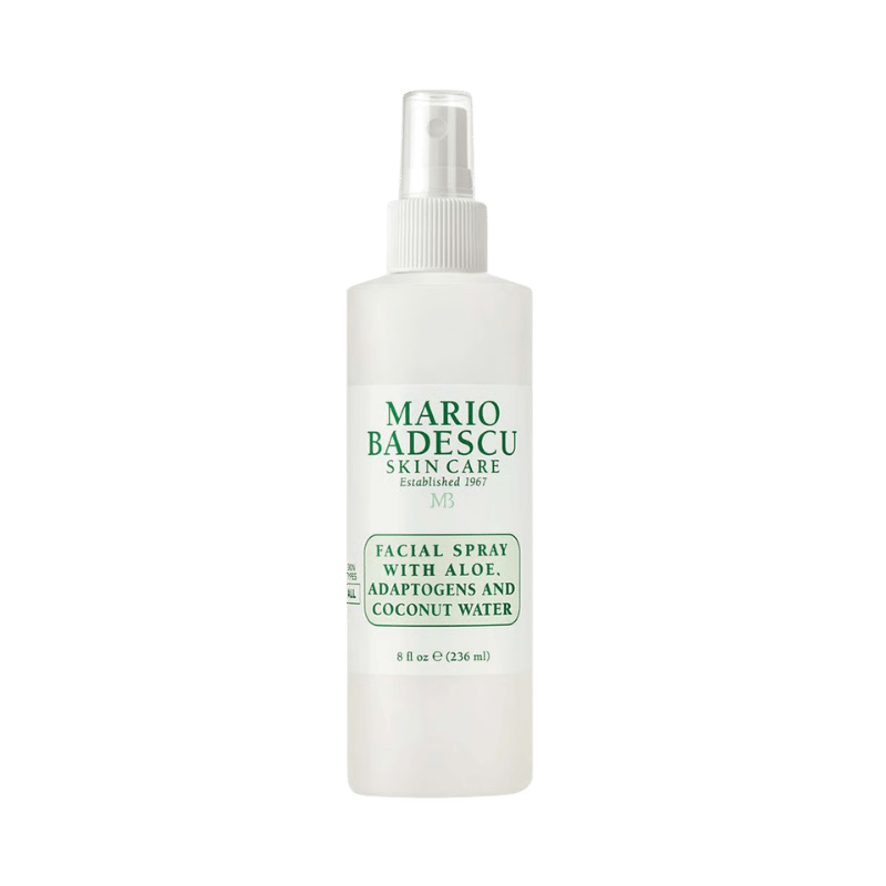 Mario Badescu Skincare Facial Spray mit Aloe, Adaptogens & Coconut Water Travel Size