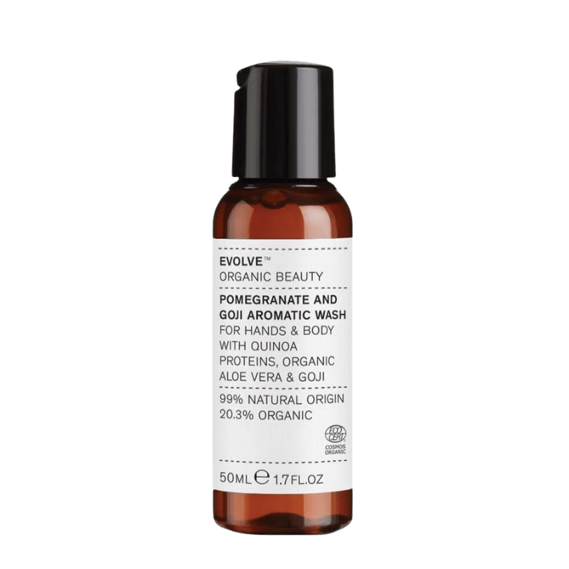 EVOLVE Organic Beauty Reisegröße Pomegranate and Goji Aromatic Wash