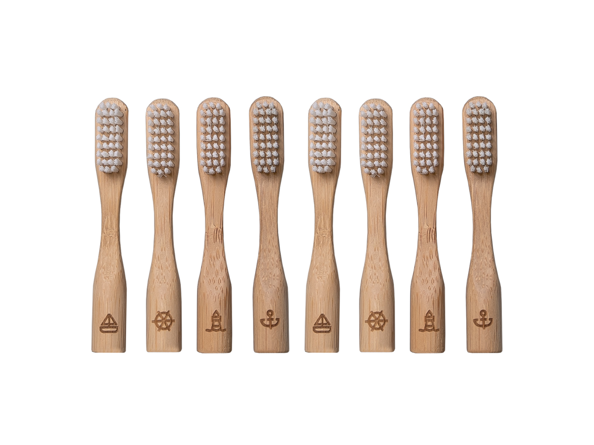 greenanker 8 Wechselköpfe für Bambuszahnbürste