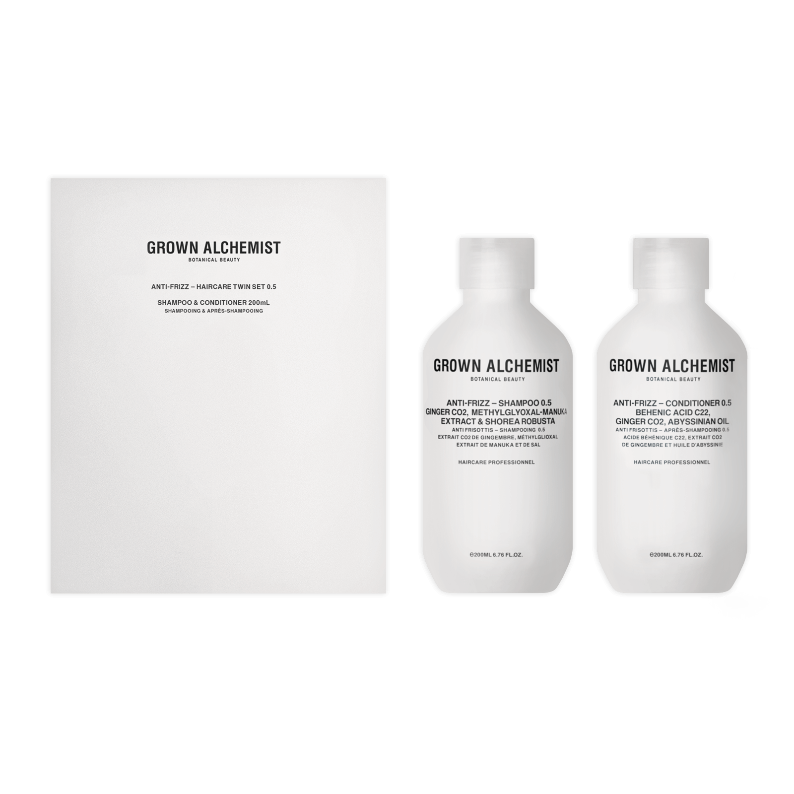 Grown Alchemist Anti-Frizz HairCare Twin Set 0.5