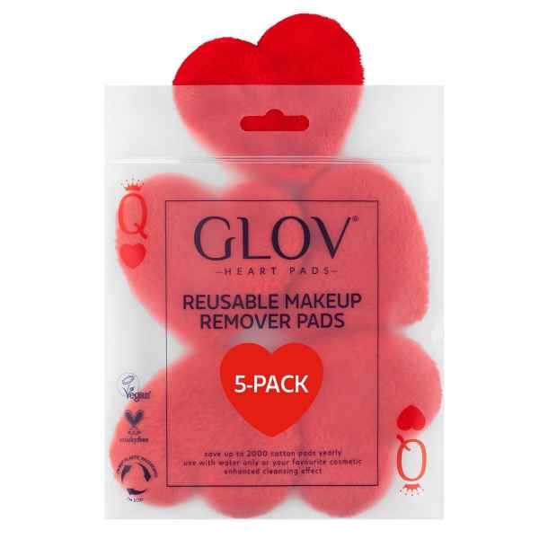 GLOV Make-Up Removing Pads Heart
