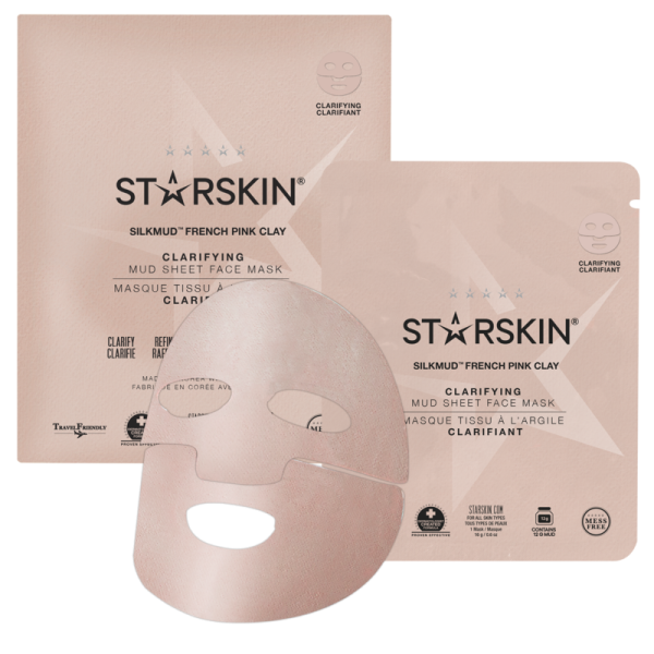 Silkmud Pink French Clay Purifiying Mud Sheet Mask