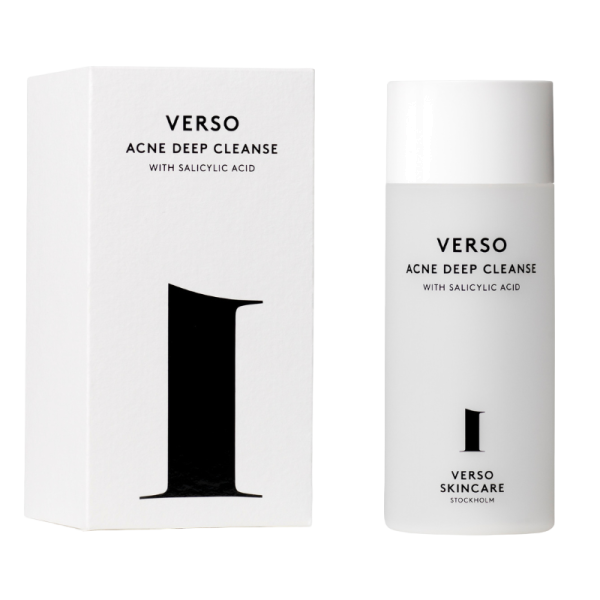 verso foaming cleanser, verso skincare, verso skincare acne deep cleanse