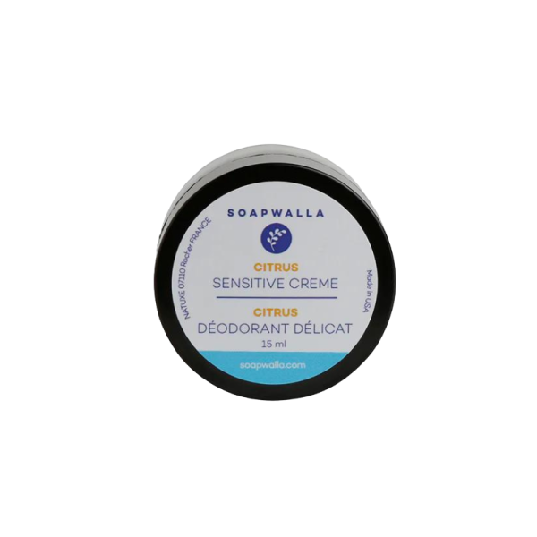 Mini Sensitive Deodorant Cream Citrus 15g