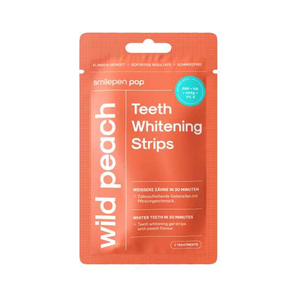smilepen Pop "Wild Peach" Teeth Whitening Strips