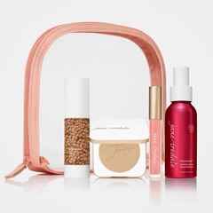 Jane Iredale Mineral Make-up After Glow Pflege Set I Golden Glow