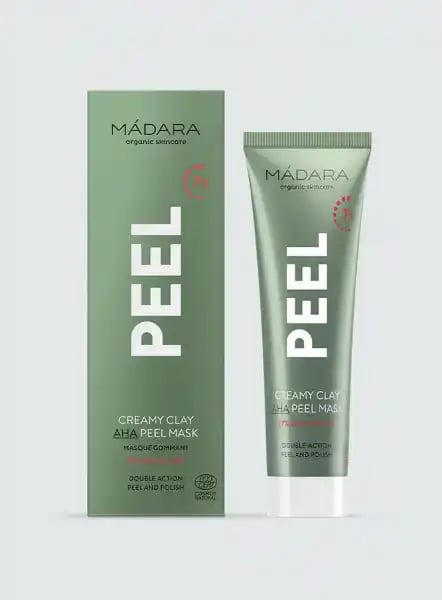 MADARA Organic Skincare PEEL Creamy Clay AHA Peel Mask