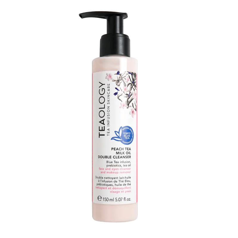 TEAOLOGY Peach Tea Milk-to-Oil Double Cleanser