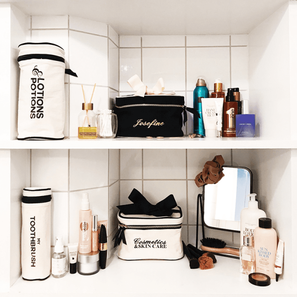 Bag-all  Kosmetiktasche "Lotions &Potions" natur
