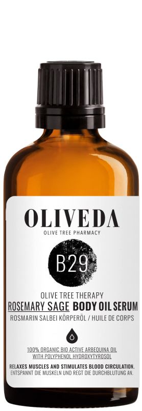 OLIVEDA B29 Körperöl Rosmarin Salbei Activating