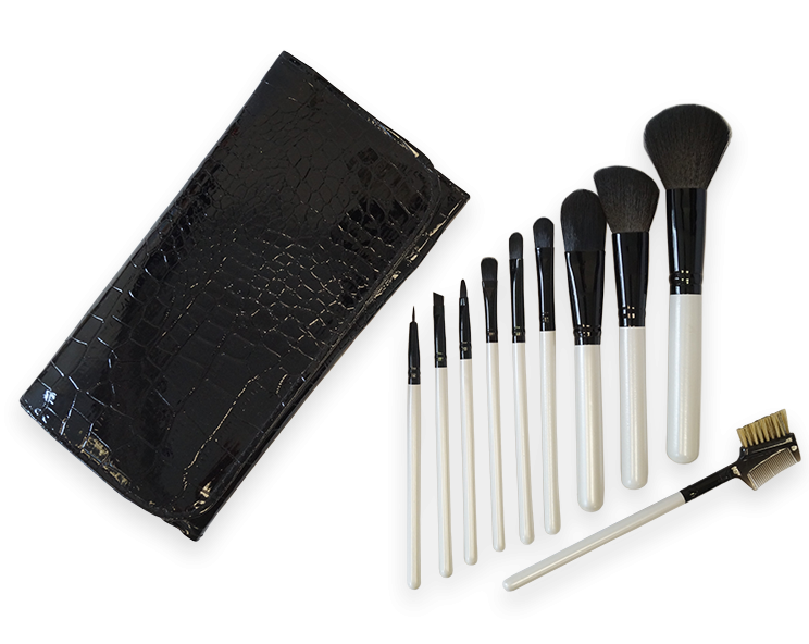 greenanker Make-up Pinsel Set 10 teilig