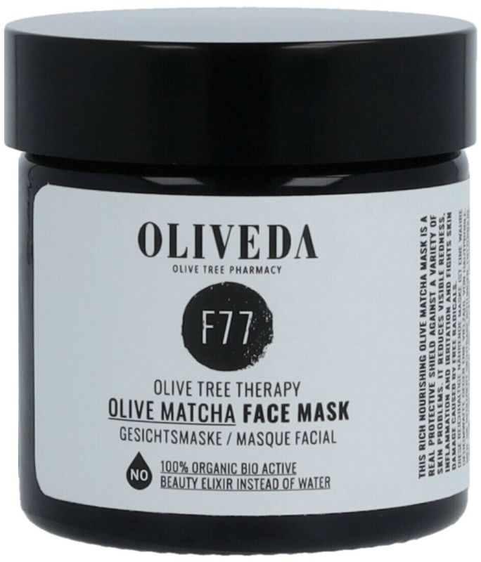 OLIVEDA F77 Oliven Matcha Maske Gesichtsmaske