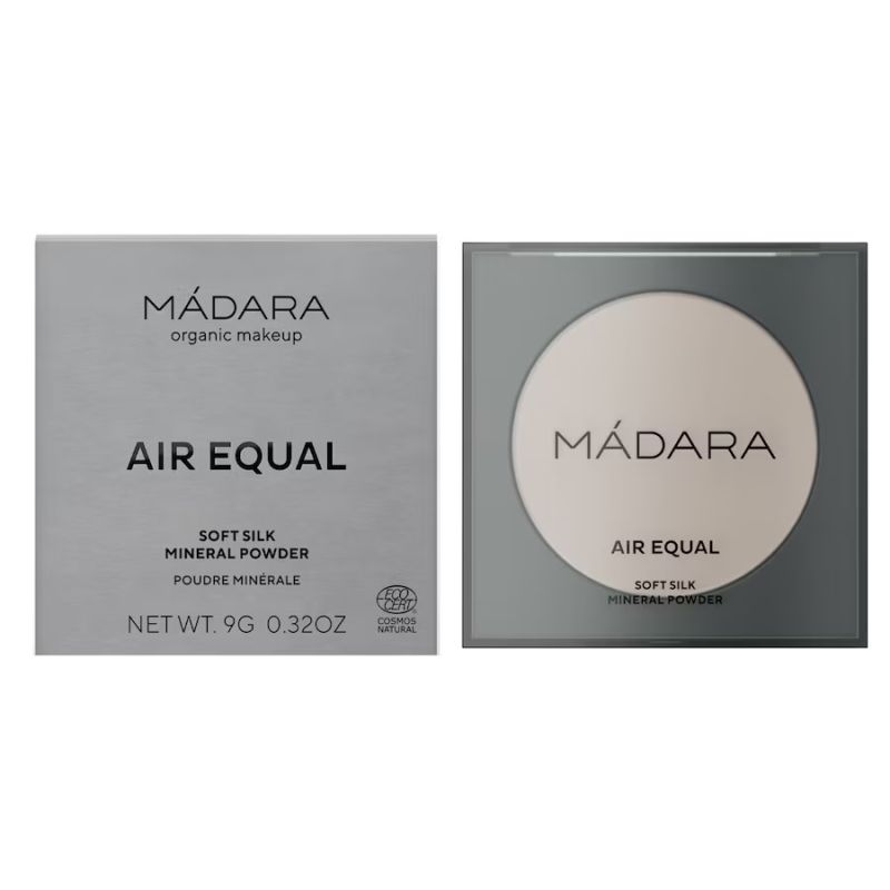 MADARA Organic Skincare AIR EQUAL Soft Silk Mineral Powder, #0 TRANSLUCENT