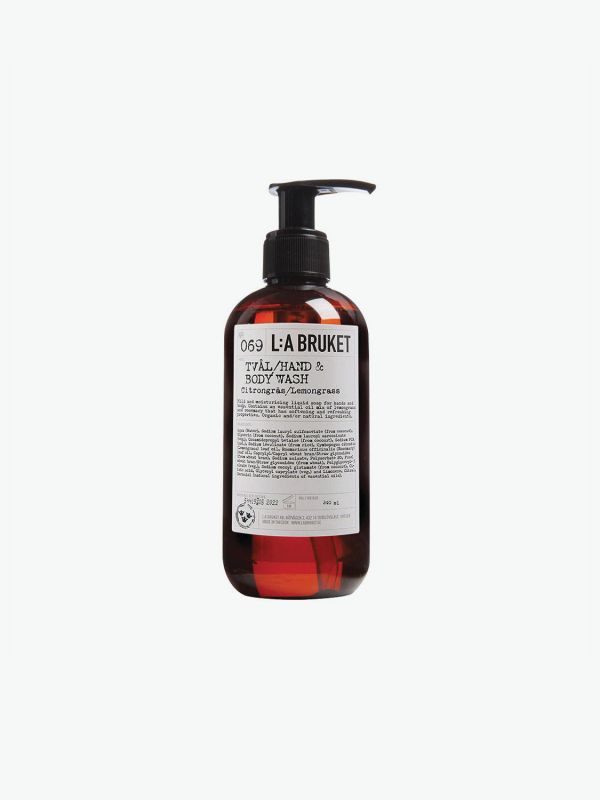 L:A BRUKET No. 069 Hand & Body Wash Lemongrass Reisegröße