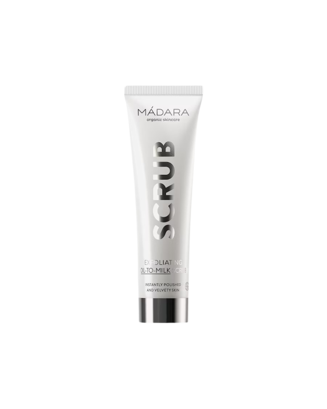 MADARA Organic Skincare SCRUB Exfoliating Oil-to-Milk scrub