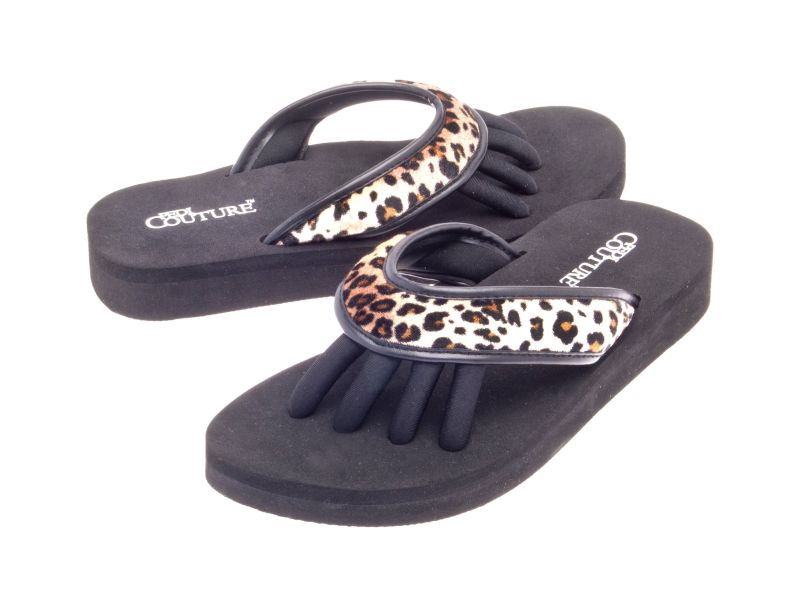 Pedi Couture Pediküre Sandale Wild Leopard