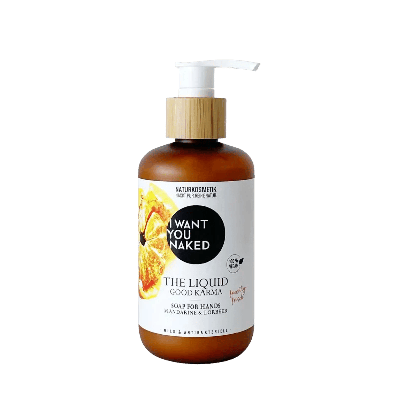 I want you naked THE LIQUID Good Karma mit Mandarine & Lorbeer