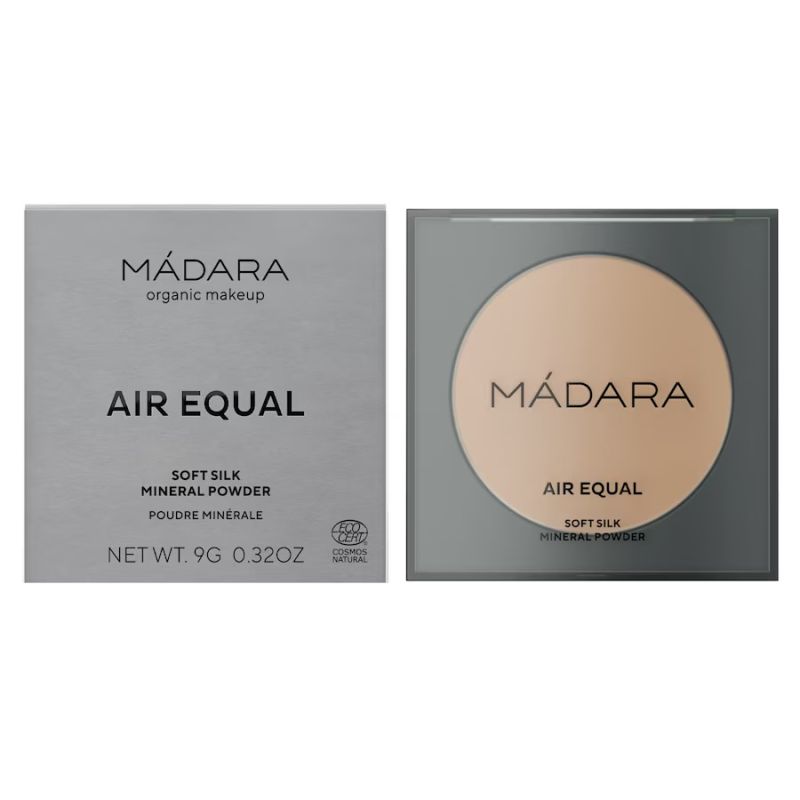MADARA Organic Skincare AIR EQUAL Soft Silk Mineral Powder, #1 FAIR