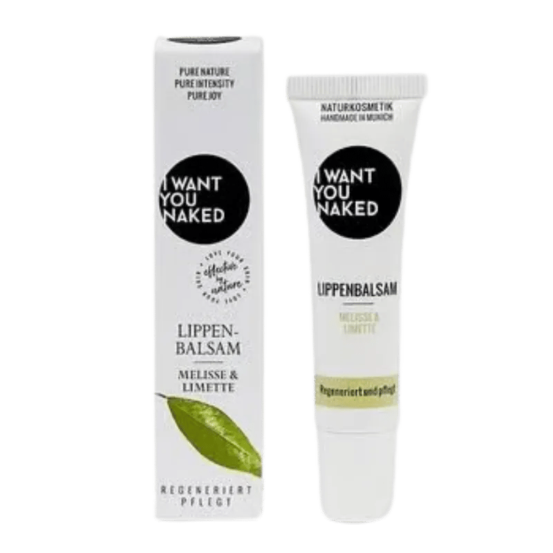 I want you naked Lippenbalsam mit Melisse & Limette