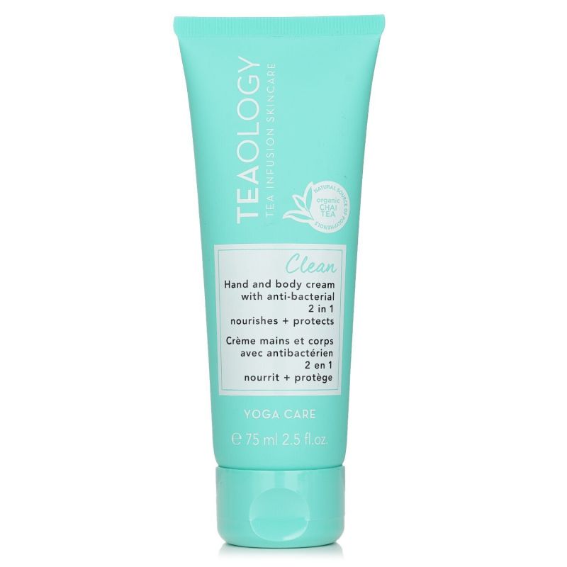 TEAOLOGY Yoga Care Clean Hand & Body Cream anti-bacterial