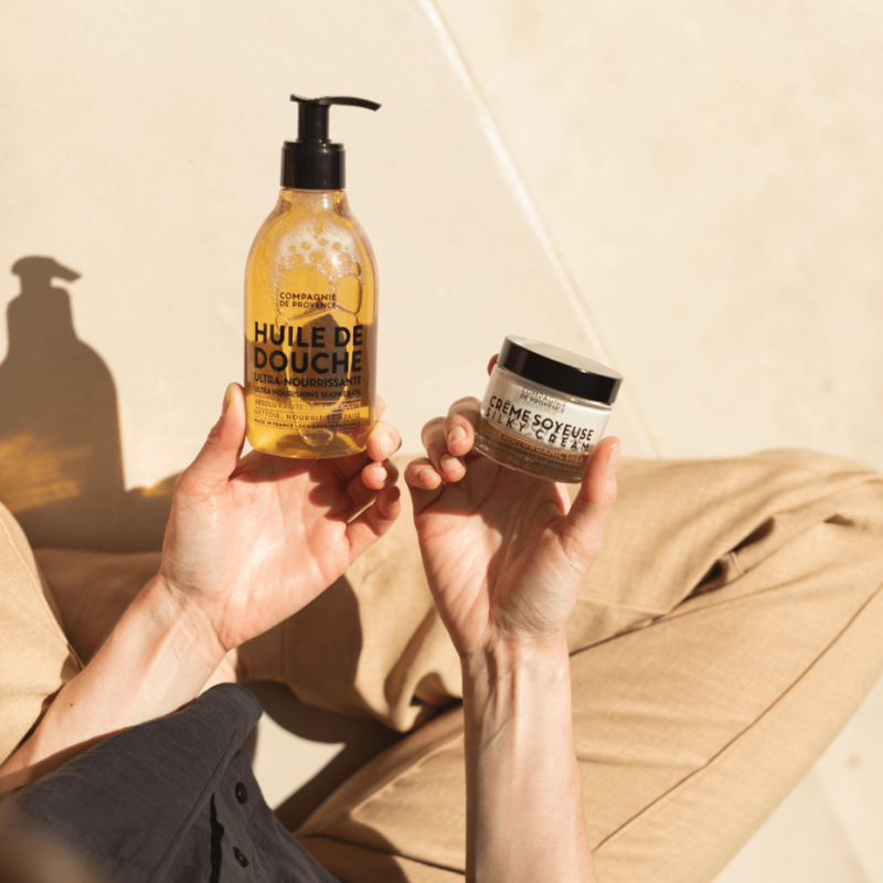 La Compagnie de Provence Cleansing Shower Oil Face & Body 300ml KARITE | SHEA