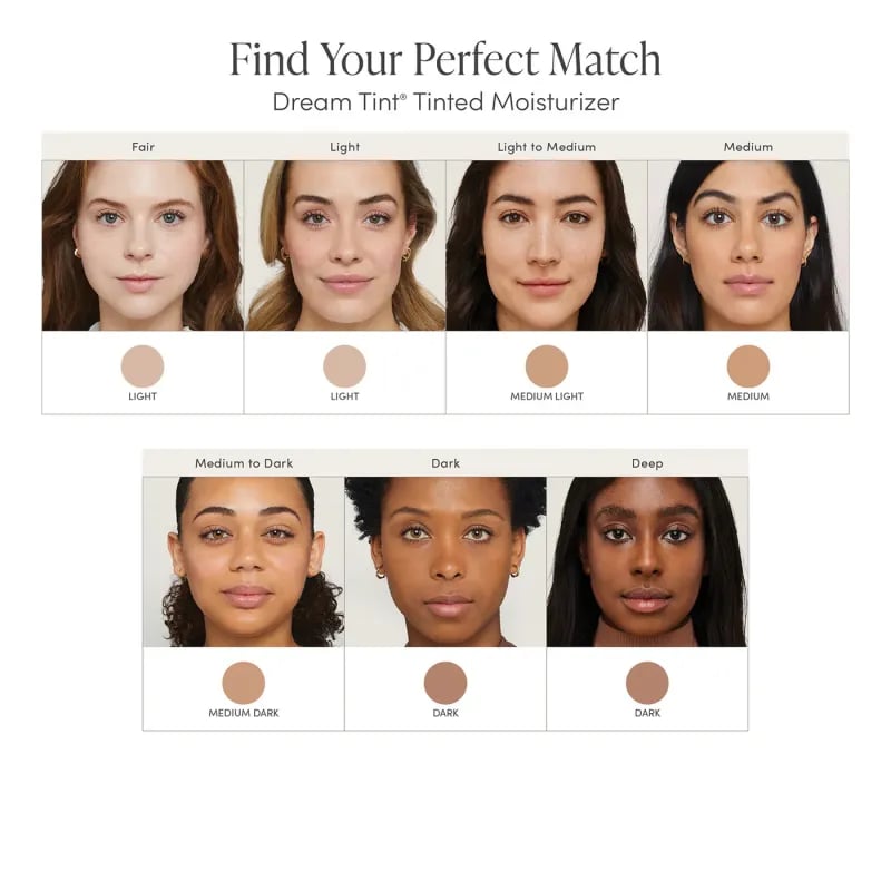 Jane Iredale Dream Tint getönte Tagescreme mit LSF - Medium Light
