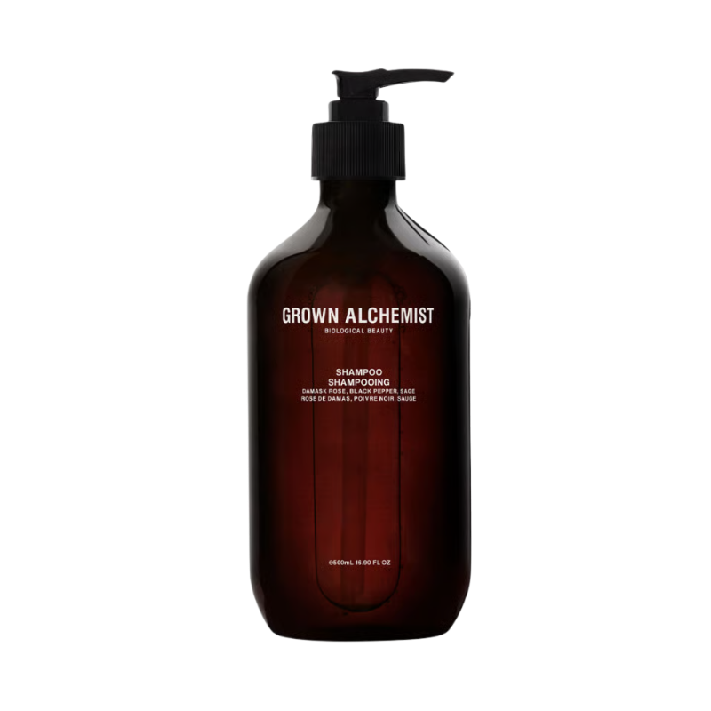 Grown Alchemist Shampoo Damask Rose, Black Pepper & Sage