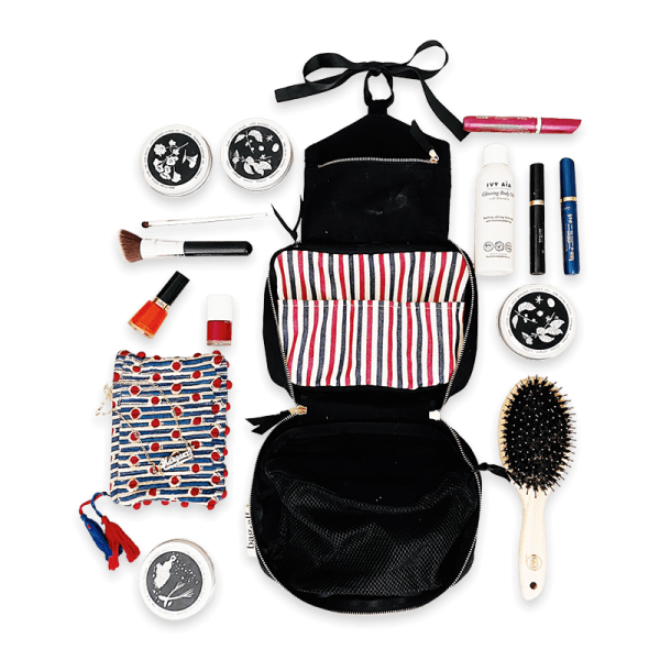 Bag-all  Kosmetiktasche zum Aufhängen, schwarz