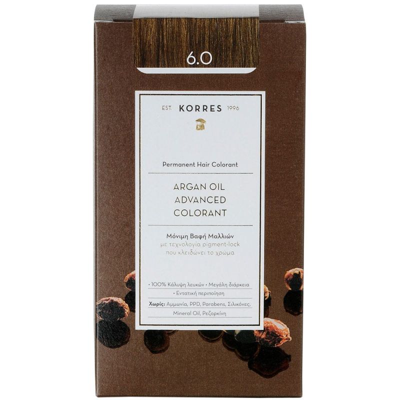 Korres ARGAN OIL Hair Colorant 6.4 dunkelblond kupfer