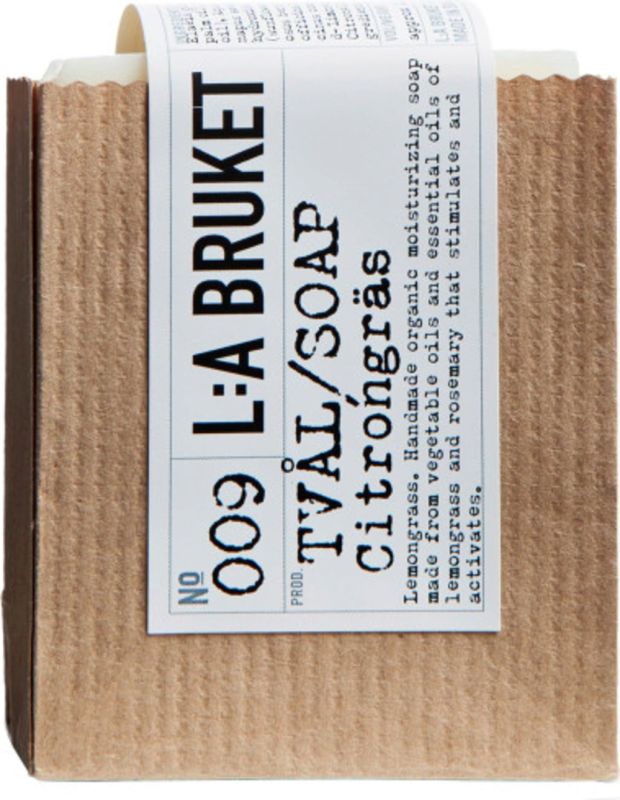 L:A BRUKET No. 009 Bar Soap Lemongrass Seife