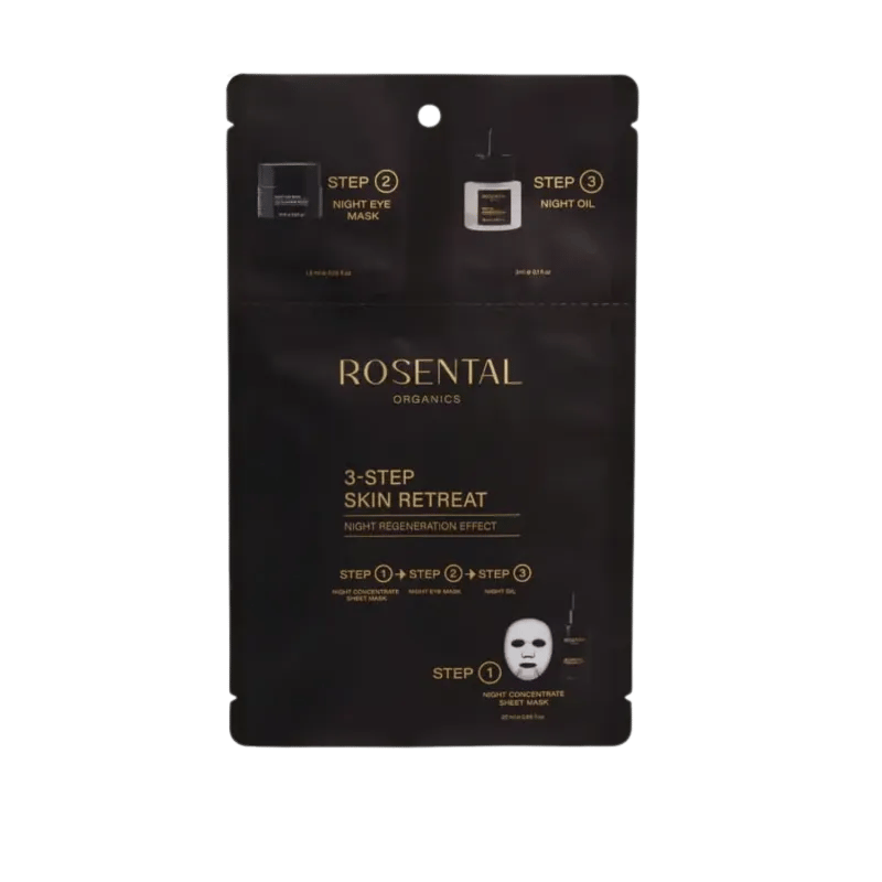 Rosental Organics 3-Step Night Skin Retreat