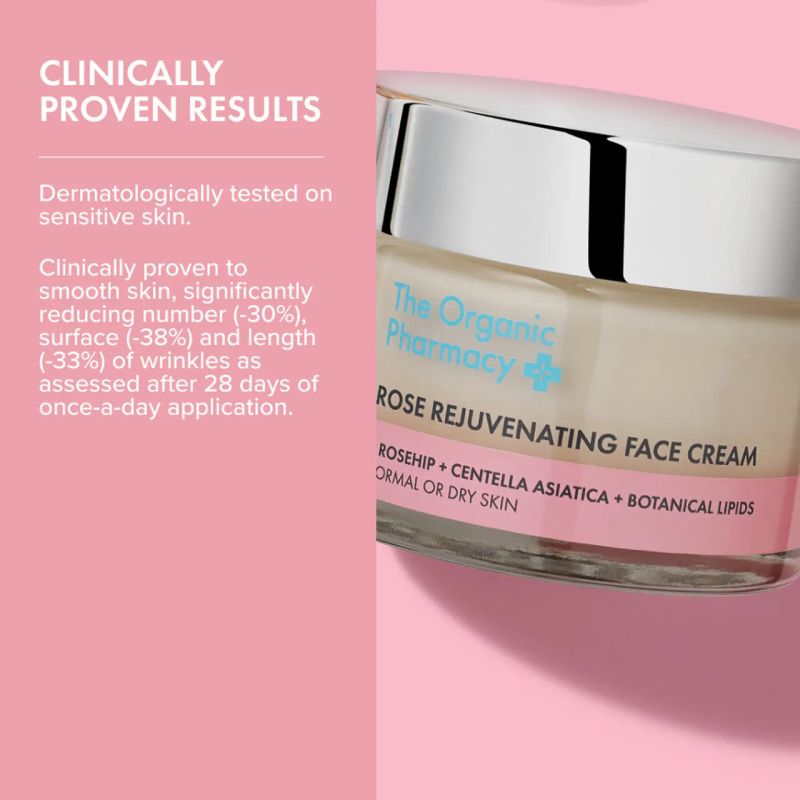 Organic Pharmacy Rose Rejuvenating Face Cream NEU