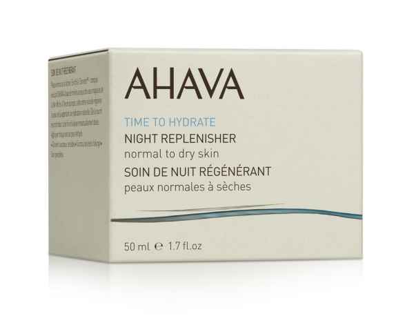 AHAVA Time to Hydrate Nachtcreme für normale bis trockene Haut, 50 ml.