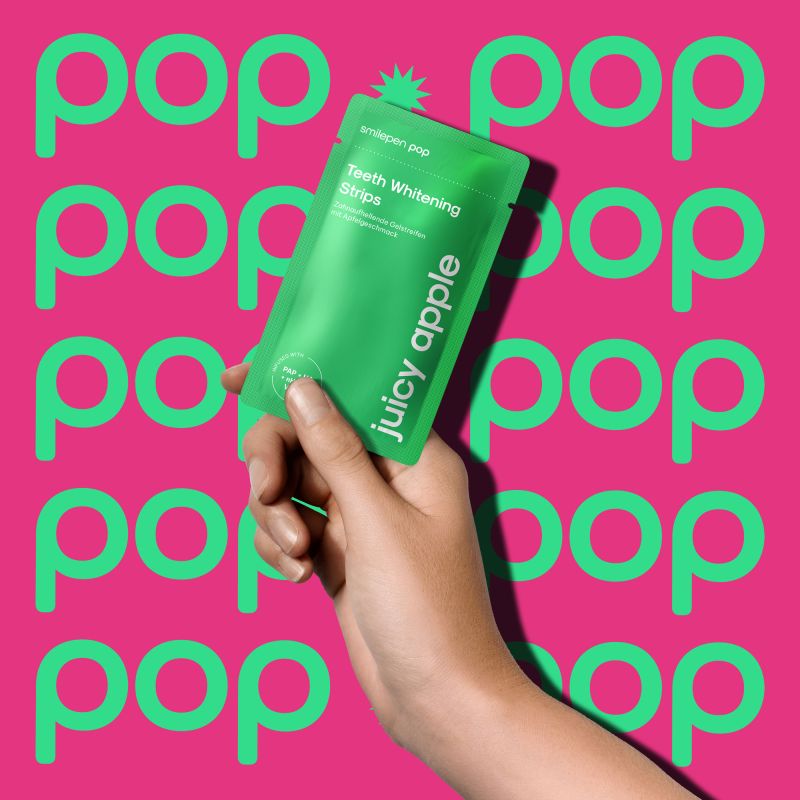 smilepen Pop "Juicy Apple" Teeth Whitening Strips