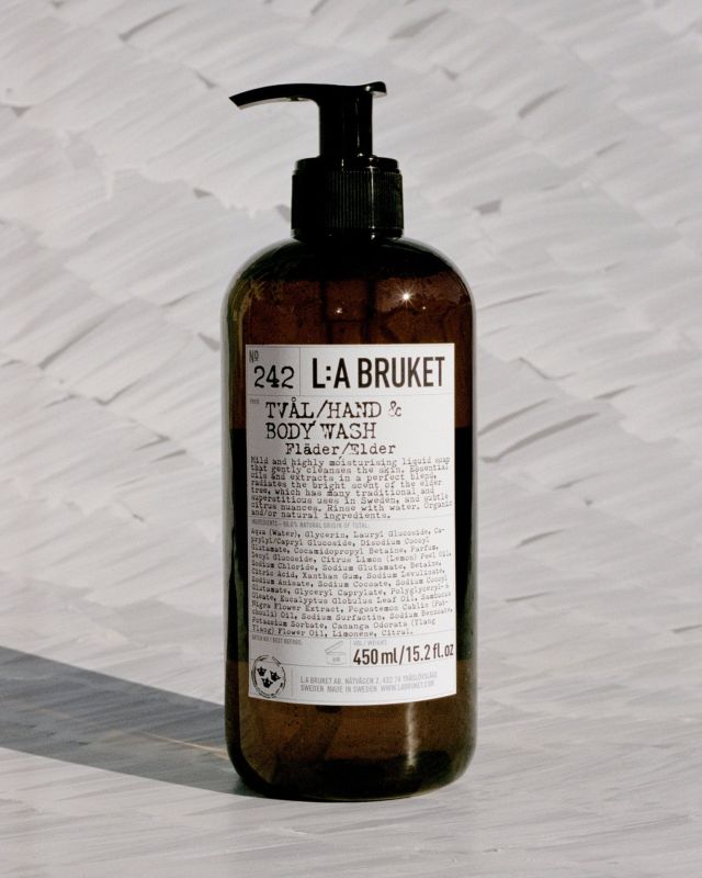 L:A BRUKET No. 242 Hand & Body Wash Elder 450ml Flüssigseife