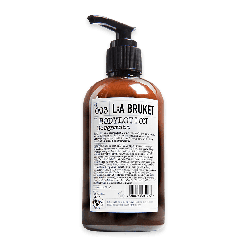 L:A BRUKET No. 093 Body Lotion Bergamot/Patchouli Reisegröße