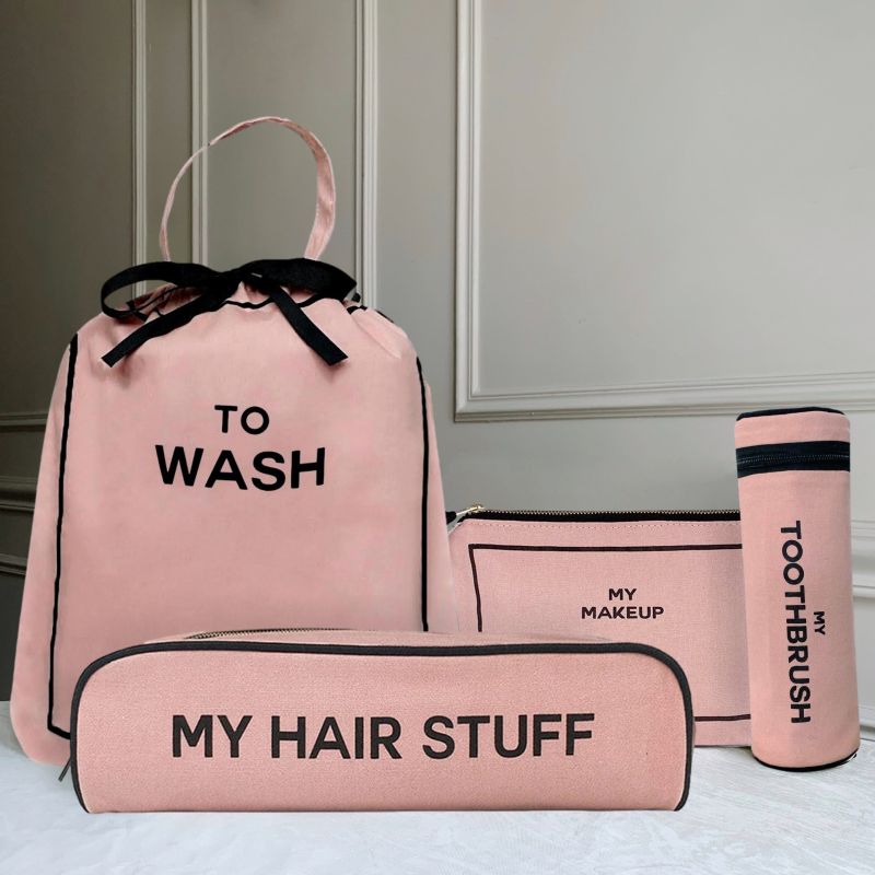 Bag-all Kosmetiktasche "My Toothbrush", natur