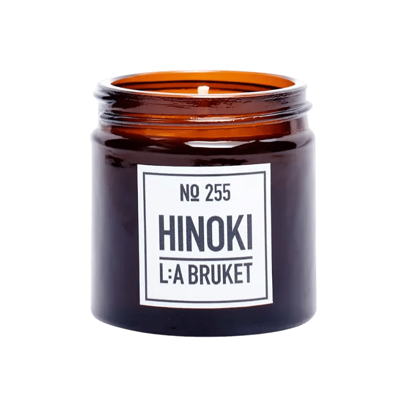 L:A BRUKET No. 255 Scented Candle Hinoki 50g Duftkerze