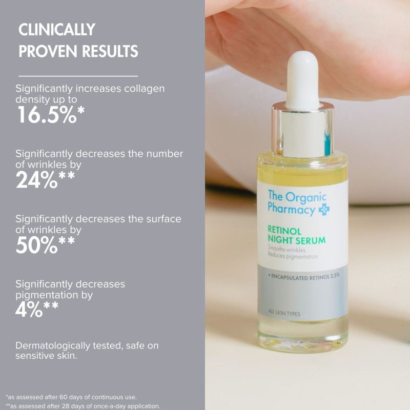 Organic Pharmacy Retinol Night Serum 2;5% NEU Retinol-Serum