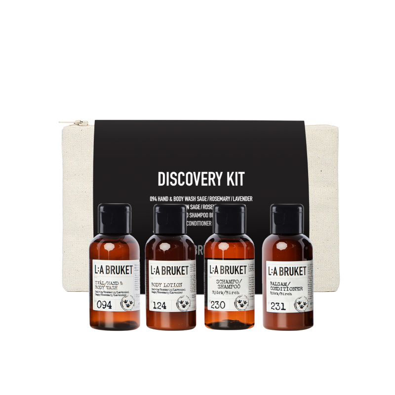 L:A BRUKET Discovery Set - Birch/Sage/Rosemary/Lavender