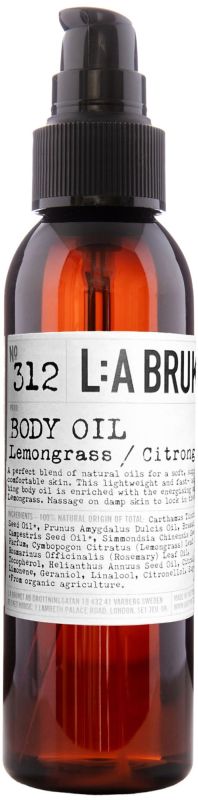 L:A BRUKET No. 312 Body Oil Lemongrass Körperöl