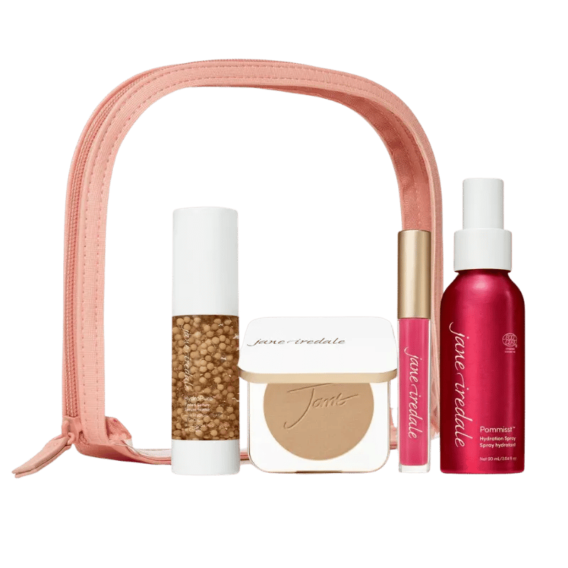 Jane Iredale Mineral Make-up After Glow Pflege Set I Latte