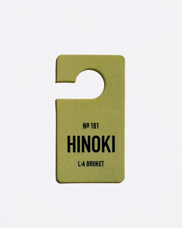 L:A BRUKET No. 181 Fragrance Tag Hinoki Duftanhänger