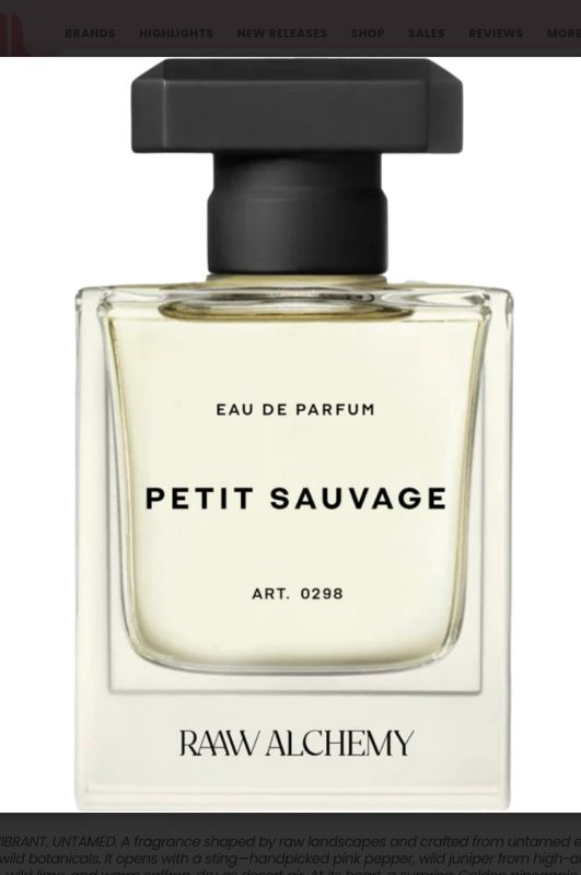 RAAW Alchemy Petit Sauvage Eau de Parfum