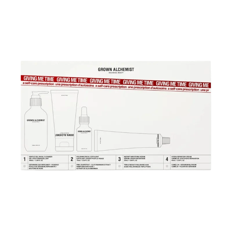 Grown Alchemist Giving Me Time Gesichtspflege Set ltd. Edition