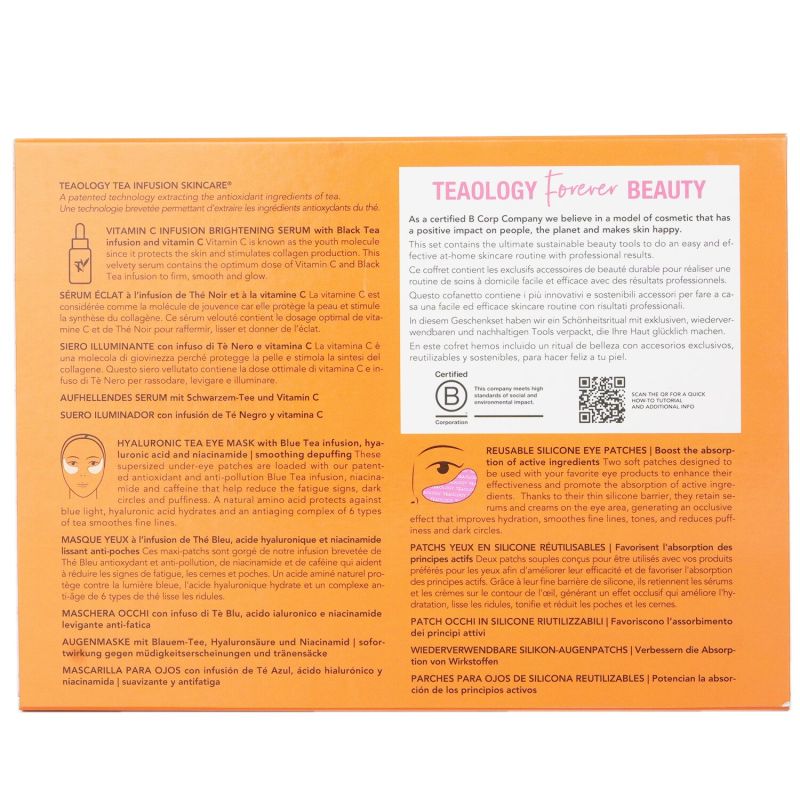 TEAOLOGY Vitamin C Forever Beauty Ritual Augenmaske